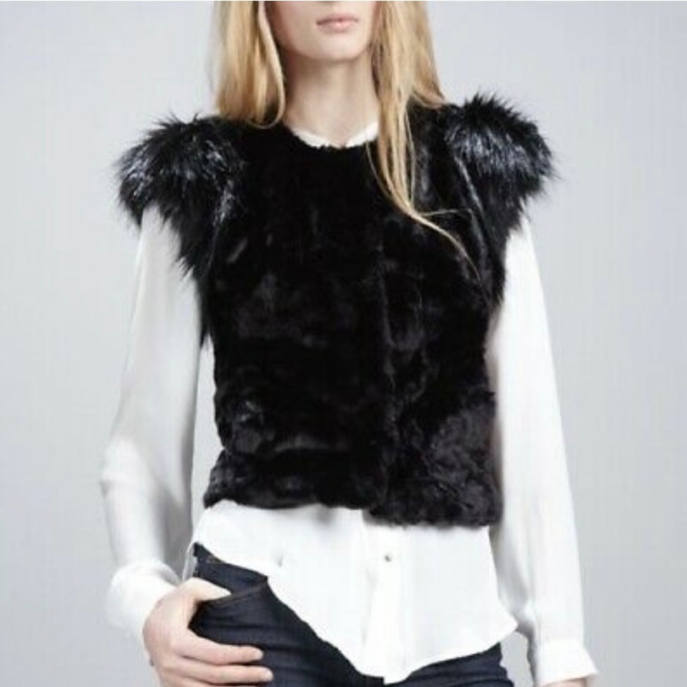 Skaist Taylor For Target Neiman Marcus Faux Vest